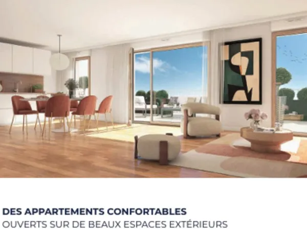 Appartement 3 pièces 58 m²