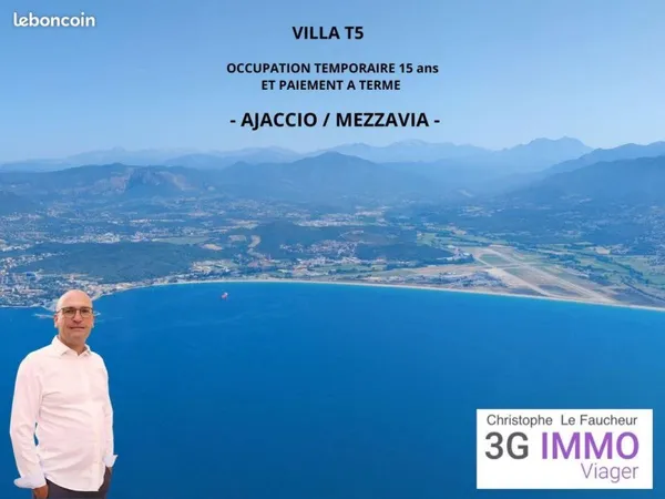 Vent villa en viager occupée temporaire de 15 ans à MEZZAVIA