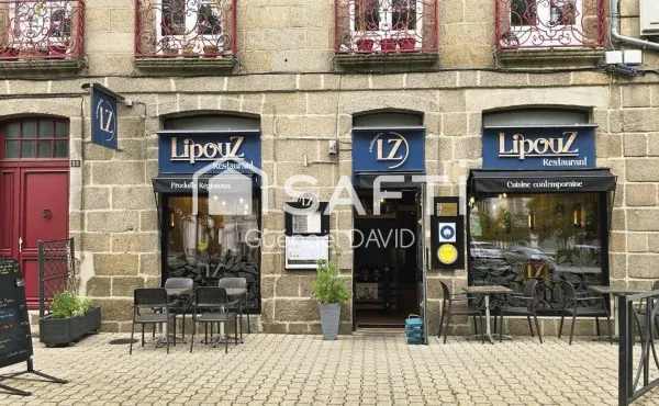 MORLAIX CENTRE - RESTAURANT CLÉ EN MAIN, EMPLACEMENT DE CHOIX, STATIONNEMENTS, MURS DISPONIBLES !