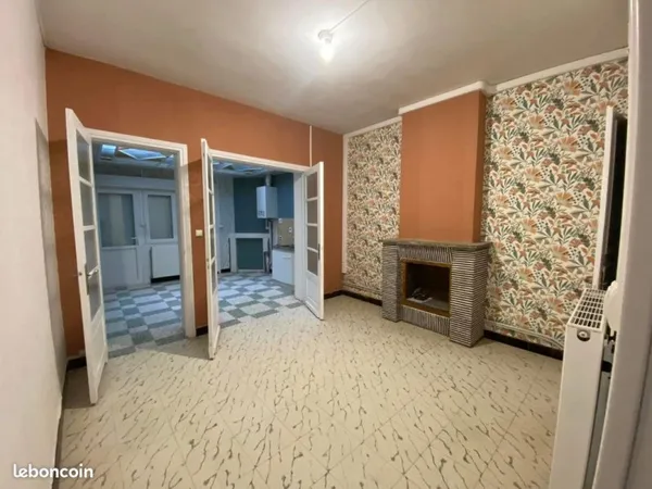 TITRE : Maison 85m2 - 2 grandes chambres + jardin clos