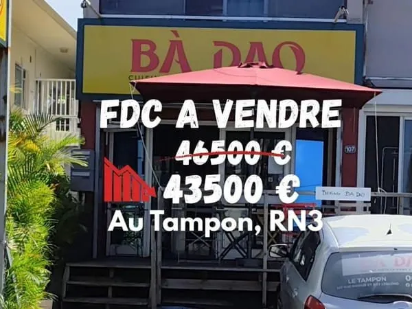 À VENDRE - Fonds de commerce RESTAURATION - Concept vietnamien ou autre - Le Tampon La Réunion