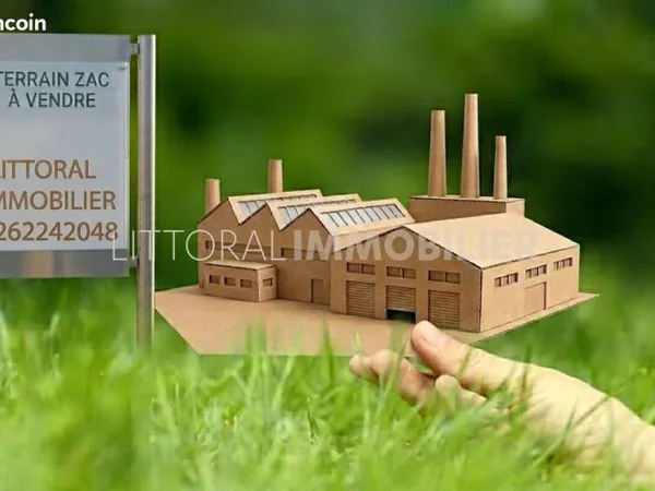 Terrain 1235 m² SAINT JOSEPH
