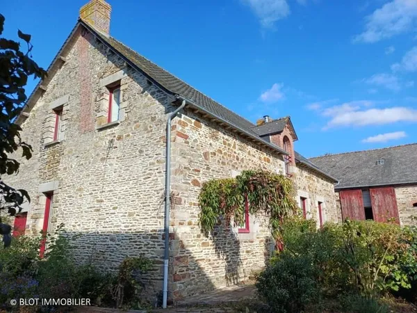 A VENDRE - Maison en pierres - St Jean sur Vilaine - 8 pièces - 185m²