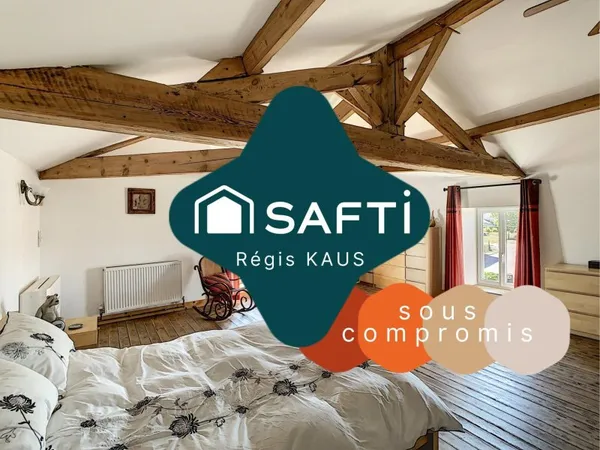 Maison en pierre 3-4 chambres avec piscine, dépendances et jardin paysagé