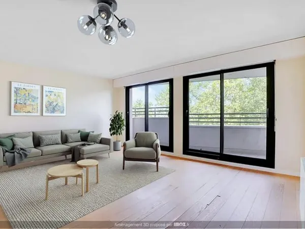 Appartement 4 pièces 93 m²