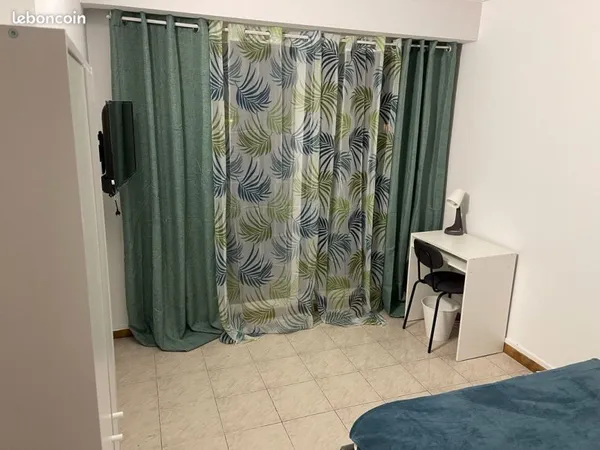 🔥 Chambre meublée Sarcelles - Colocation - 11 m² - Balcon - Tram T5 Les Cholettes