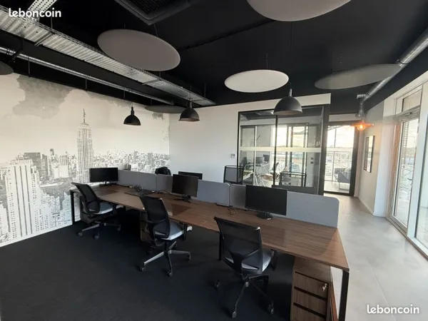 Bureaux aménagés et équipés à Mouilleron-le-Captif