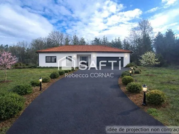 Terrain constructible 1168 m²