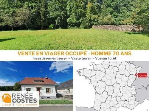 Viager occupé - H70 ans - FULLEREN (68210)