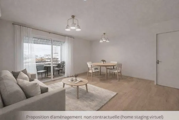 Appartement 3 pièces 56 m²