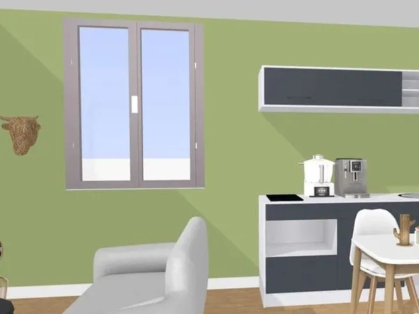 Appartement 2 pièces 40 m²