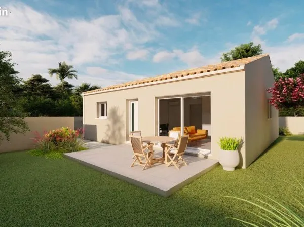 Villa contemporaine dans la commune de Fontès