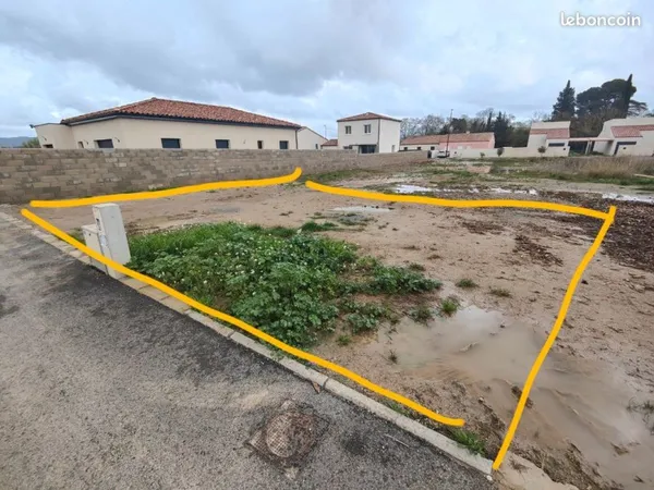 Terrain constructible lotissement Le Parc