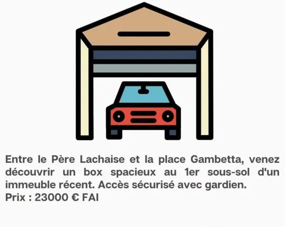 Parking 11 m²