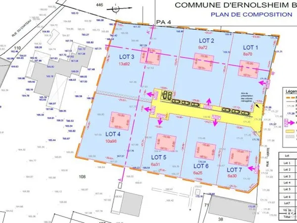 OPPORTUNITÉ - Terrain à Bâtir - Libre d'architecte - Ernolsheim-sur-Bruche