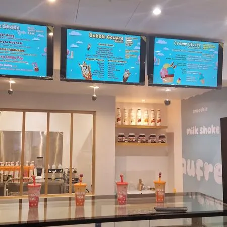 Fonds de commerce de bubble tea / coffee shop, concept tendance, prêt à exploiter