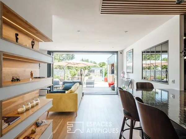 Charmante maison : entre design et nature au fil de la Sèvre Niortaise