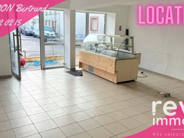 Local commercial 2 pièces 58 m²