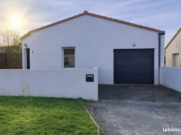 Maison familiale 104 m² - 4 chambres dont suite parentale - Garage - Beauvoir-sur-Mer
