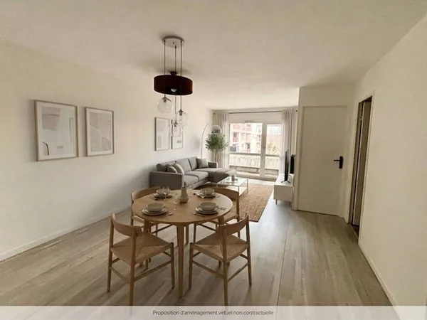 Appartement 2 pièces 59 m²