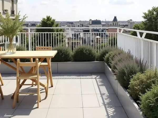 4 PIECES LUMINEUX AVEC TERRASSE