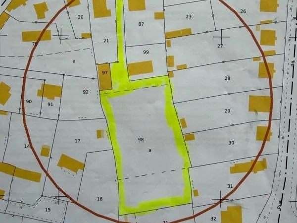 À vendre terrain constructible