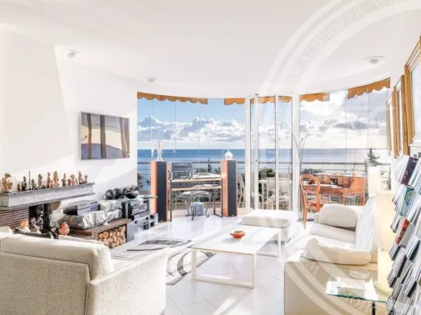 Èze Bord de Mer - Penthouse lumineux avec vue mer panoramique