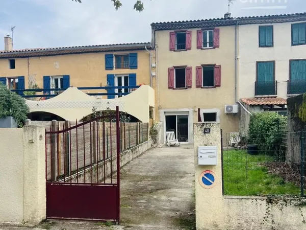 Maison de village rénovée avec jardin
