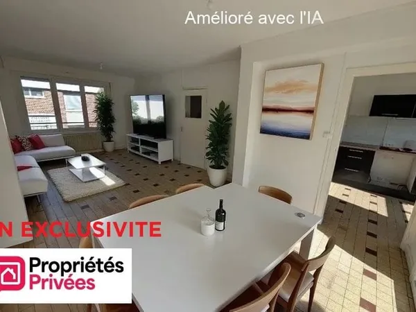Maison Faches Thumesnil 5 pièce(s) 133 m2, 109 m2 CARREZ