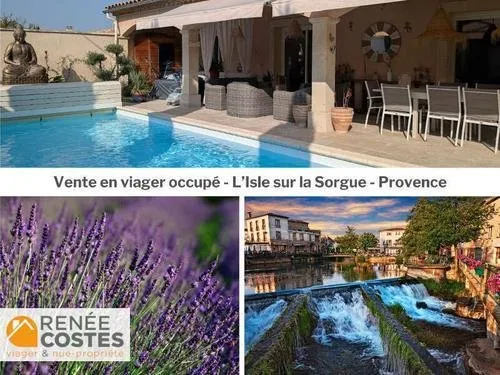 Viager occupé - H75 ans - L ISLE SUR LA SORGUE (84800)