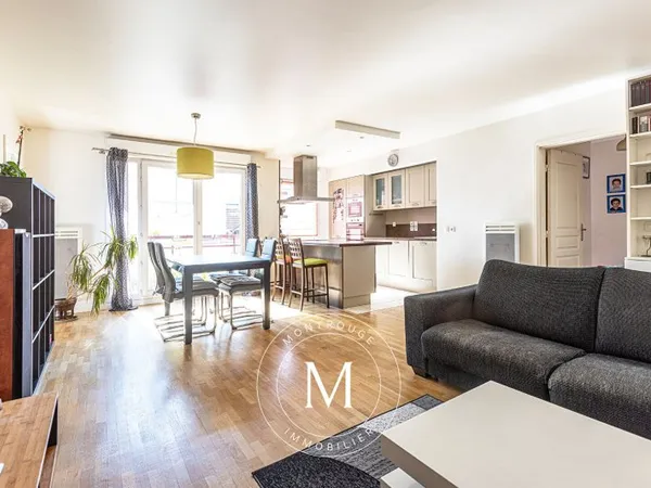 Appartement Montrouge 4 pièce(s) avec parking et cave en sous...