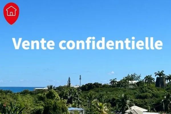 À VENDRE - Magnifique villa + gîte vue mer et campagne à Saint-François
