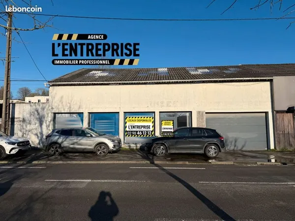 Entrepôt 265 m² LANDERNEAU