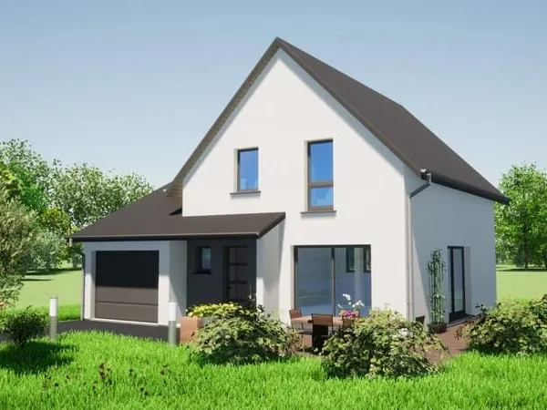 Maison sur 4.5 ares sans vis à vis secteur Ensisheim