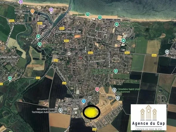 COURSEULLES SUR MER Locaux commerciaux