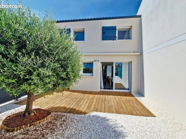 Maison meublée 3 chambres avec jardin de septembre 2026 à juin 2027