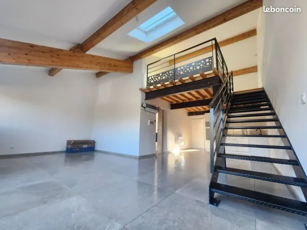 T2 Loft neuf haut de gamme de 77 m² avec garage