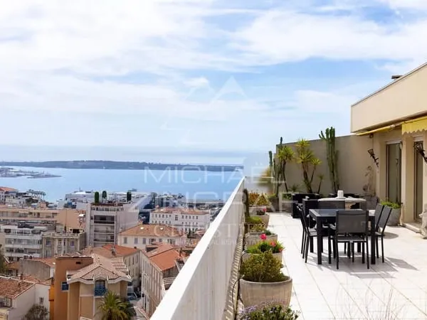 Penthouse d'exception à Cannes - Vue panoramique