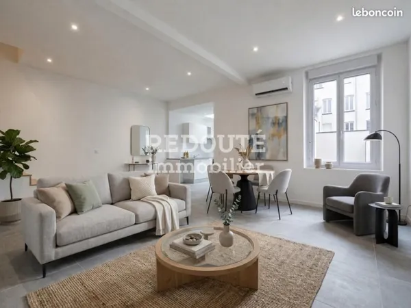 Triplex 4 pièces 73 m²