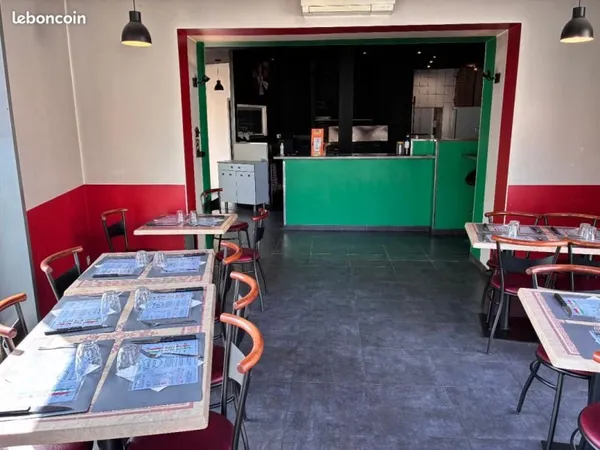 Commerce pizzeria 100 m²