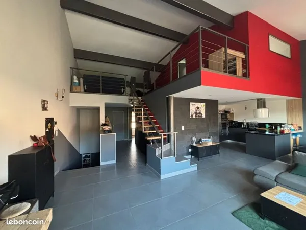 Grand duplex moderne