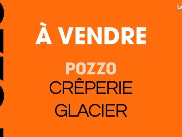 Fonds de commerce crêperie, glacier 100 m²