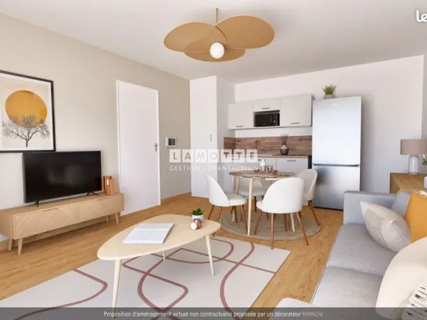 Appartement 2 pièces 40 m²