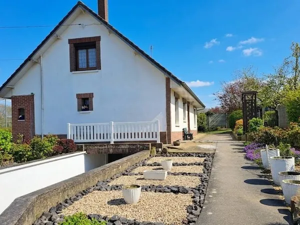 Maison individuelle avec vie de plain-pied