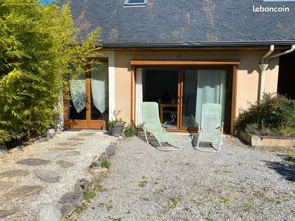 Loue meublé équipé neuf maison mitoyenne lumineuse 65 m2
