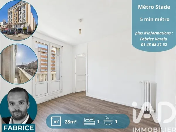 Vente Appartement 2 pièces