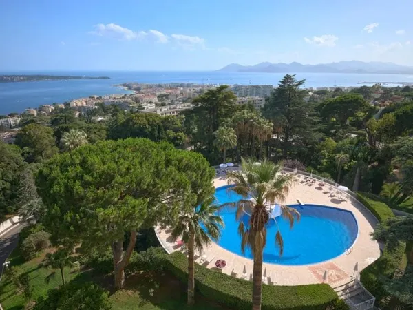 Appartement vue mer 3 suites terrasse à Cannes Californie