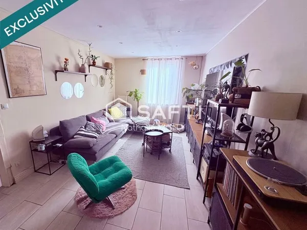 Jolie maison 3 chambres, jardin en centre ville