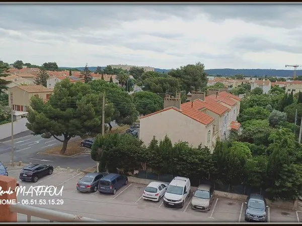 Appartement T3 69 m2 2 chambres NARBONNE (11) Quartier Egassiairal