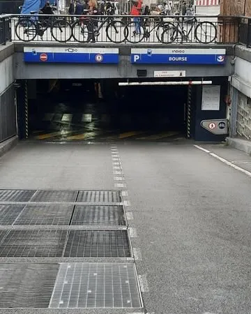 Parking bourse